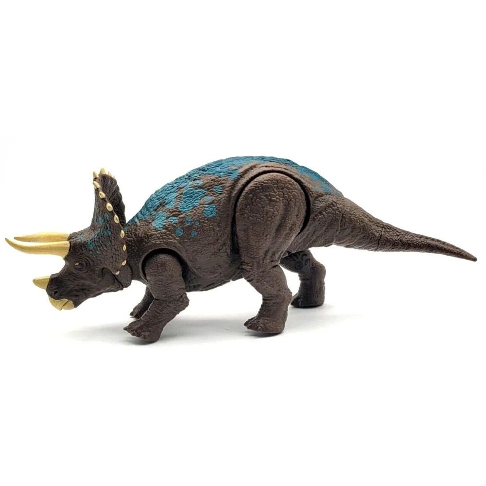 JURASSIC WORLD CAMP CRETACEOUS PRIMAL ATTACK SOUND STRIKE‎ TRICERATOPS FIGURE